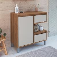 Gabinete de Banheiro Paula 1 PT 2 GV Mel e Arenas - 1