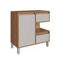 Gabinete de Banheiro Paula 1 PT 2 GV Mel e Arenas - 4