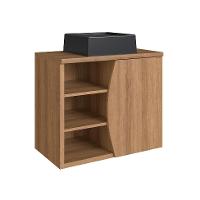 Gabinete de Banheiro com Cuba Laura II 1 PT Mel - 4