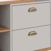 Gabinete de Banheiro com Cuba Helena I 2 GV Mel e Arenas - 4