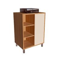 Gabinete de Banheiro com Cuba Julia II 1 PT Mel e Arenas - 2