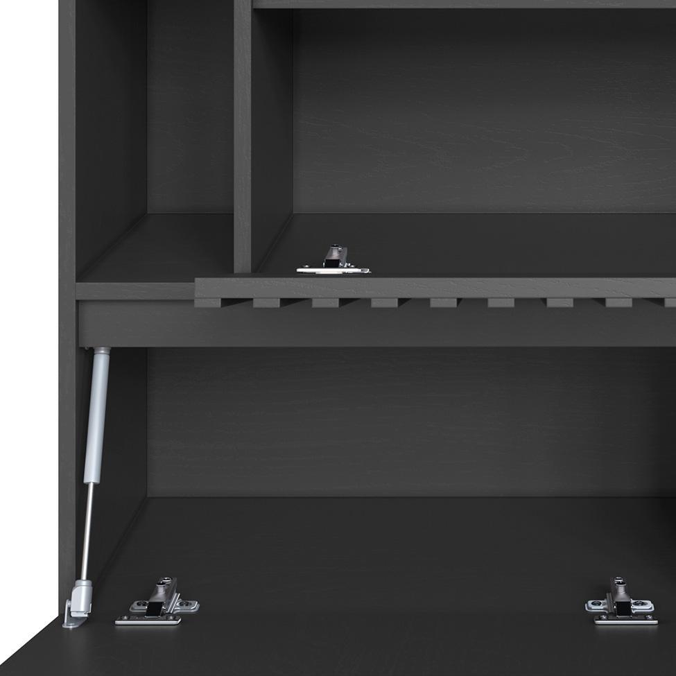 Gabinete de Banheiro com Cuba Luiza I 2 PT Grafite - 4