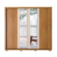 Guarda-Roupa Casal com Espelho Moviment 2 PT 4 GV Freijó e Off White - 5