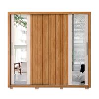 Guarda-Roupa Casal com Espelho Moviment 2 PT 4 GV Freijó e Off White - 6