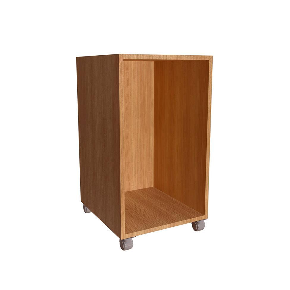 Gaveteiro Edu 3 GV Mel e Grafite - 4