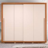 Guarda-Roupa Casal Praticus 2 PT 4 GV Freijó e Off White