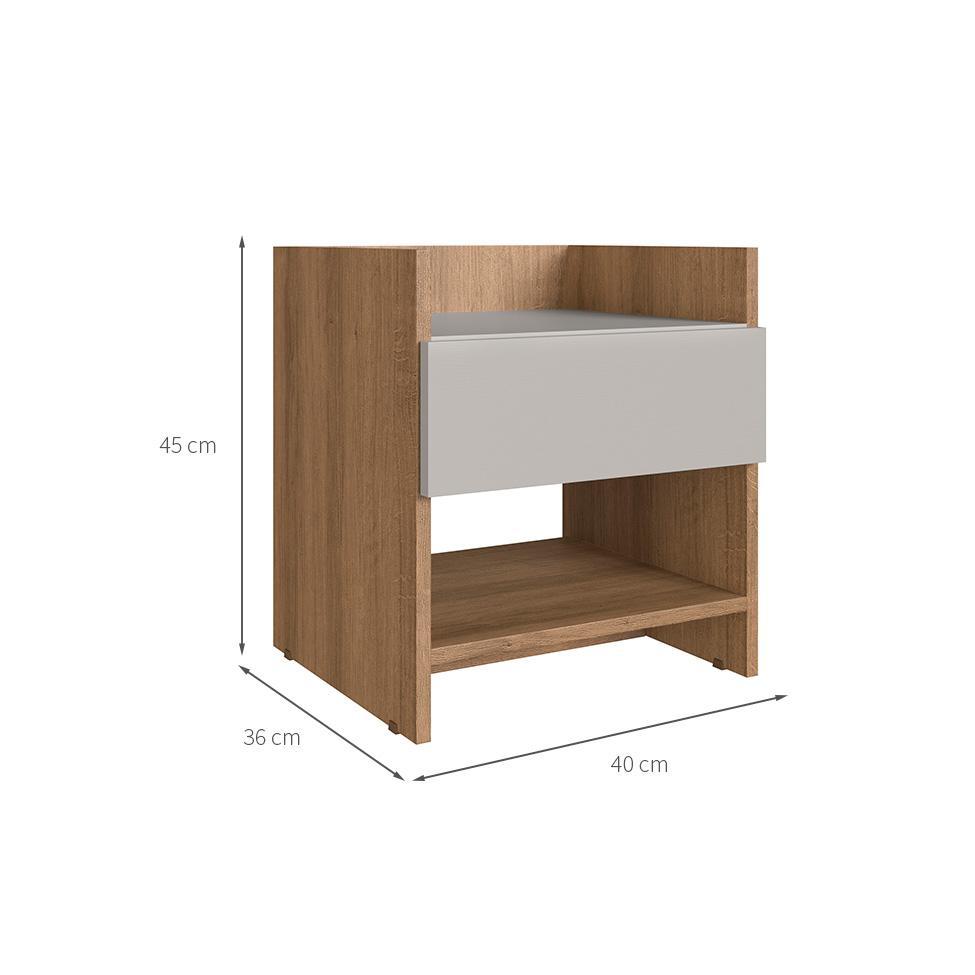 Mesa de Cabeceira Duda 1 GV Mel e Arenas - 3