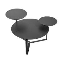 Mesa de Centro Redonda Complementos Nero 83 cm