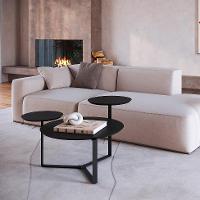 Mesa de Centro Redonda Complementos Nero 83 cm - 5