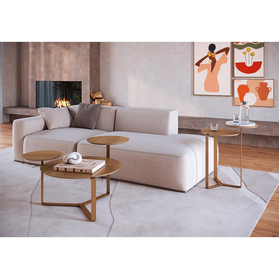 Mesa de Centro Redonda Complementos Hanover 83 cm - 5