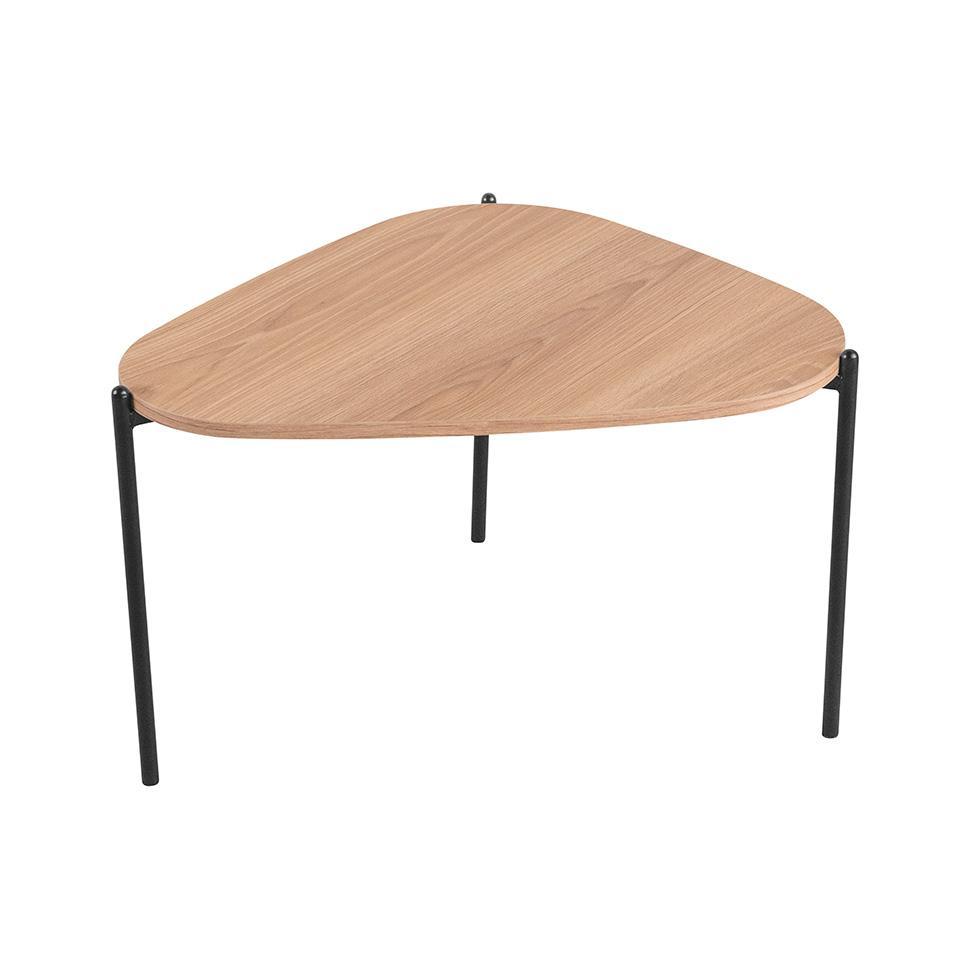 Mesa de Centro Complementos Orgânica Hanover e Preta 59 cm - 1