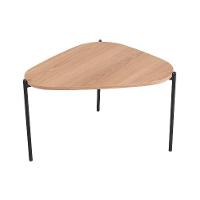 Mesa de Centro Complementos Orgânica Hanover e Preta 59 cm - 1