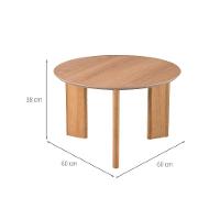 Mesa de Centro Redonda Complementos Hanover 60 cm - 3