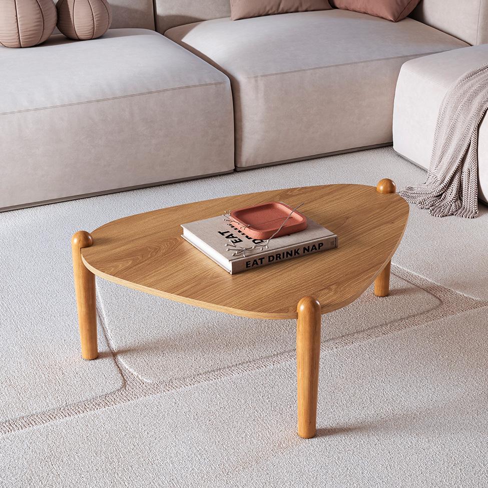 Mesa de Centro Complementos Orgânica Hanover 84 cm - 2