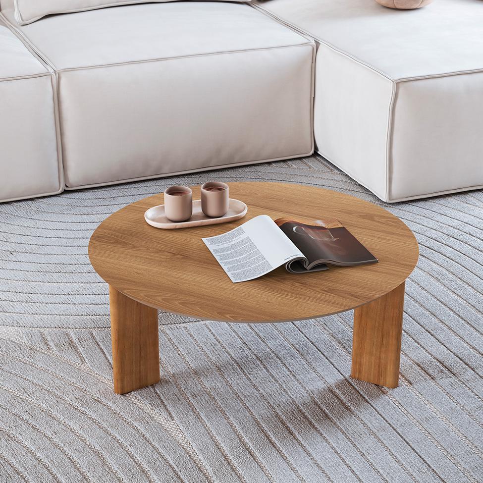 Mesa de Centro Redonda Complementos Hanover 80 cm - 2