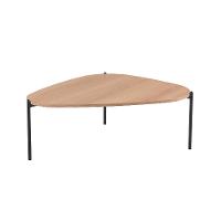 Mesa de Centro Complementos Orgânica Hanover e Preta 77 cm - 1