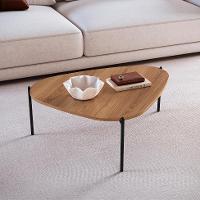 Mesa de Centro Complementos Orgânica Hanover e Preta 77 cm - 2