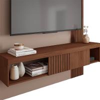 Painel para TV até 65 Polegadas Jade 1 PT Fendi e Havana 150 cm