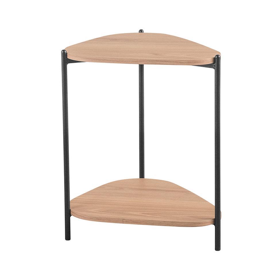Mesa Lateral Orgânica Complementos Hanover e Preta 44 cm - 6