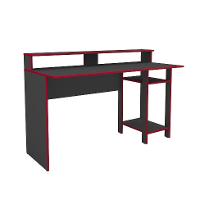 Mesa Gamer Eddie Vulcano e Vermelha - 1