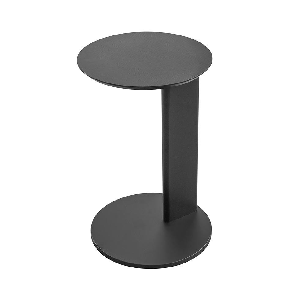 Mesa Lateral Redonda Complementos Nero 35 cm - 4