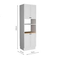 Paneleiro Évora 4 PT Azul Branco Ártico - 3