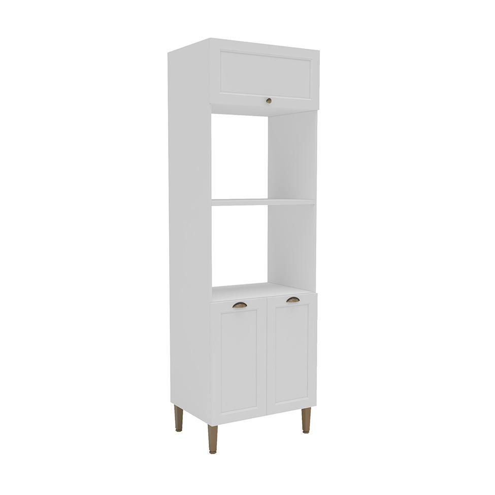 Paneleiro Lavanda 2 PT Branco 70 cm - 1