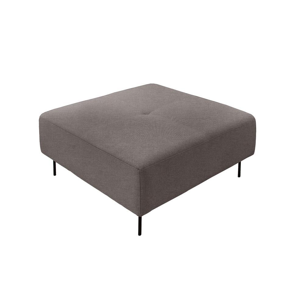 Puff Modular Da Vinci Poliéster Cinza - 1