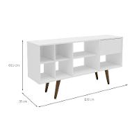 Rack para TV até 43 Polegadas Áustria 1 GV Branco - 3