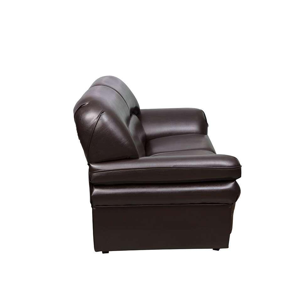 Conjunto de Sofás 2 e 3 Lugares Lisboa Marrom - 5