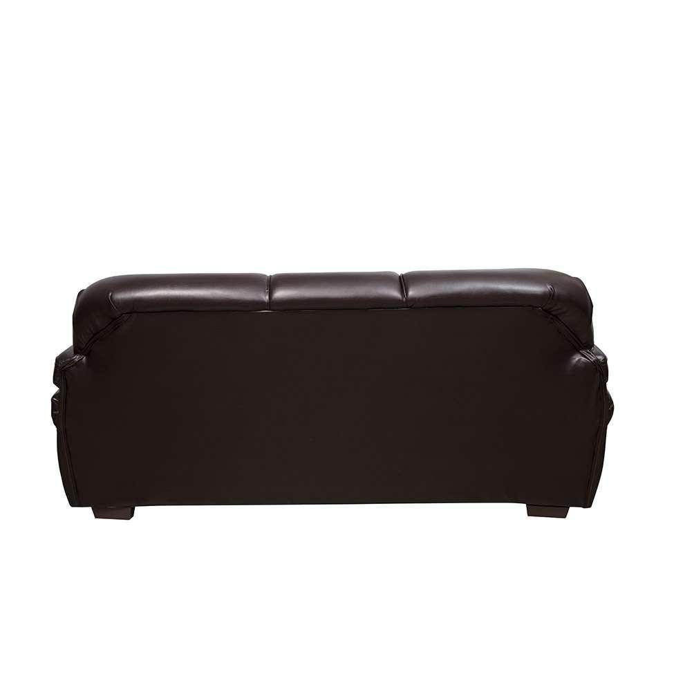 Conjunto de Sofás 2 e 3 Lugares Lisboa Marrom - 6