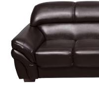 Conjunto de Sofás 2 e 3 Lugares Lisboa Marrom