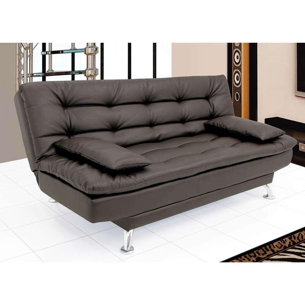 Sofá-Cama 3 Lugares Casal Premium Café - 2