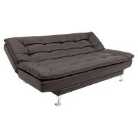 Sofá-Cama 3 Lugares Casal Premium Café