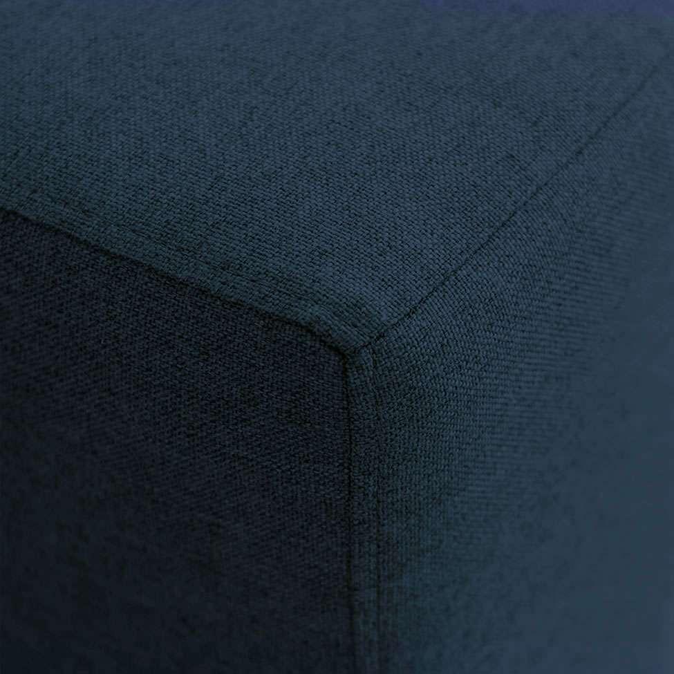 Sofá Unne 3 Lugares com Molas Ensacadas Linho Azul Marinho 200 cm - 10