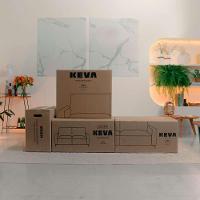 Sofá Unne 3 Lugares com Molas Ensacadas Linho Azul Marinho 200 cm - 5