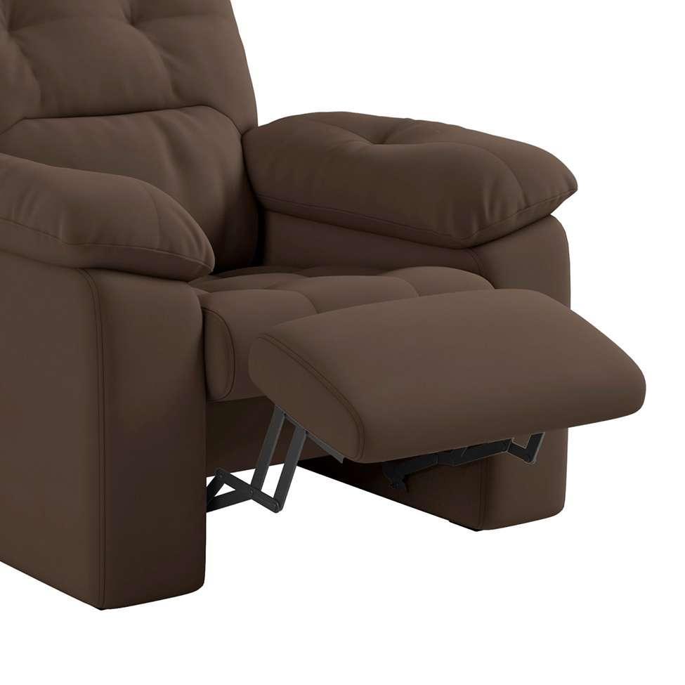 Poltrona Reclinável Estoril Marrom - 4