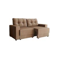 Conjuntos de Sofás 2 e 3 Lugares Lubeck Retrátil Bege - 2