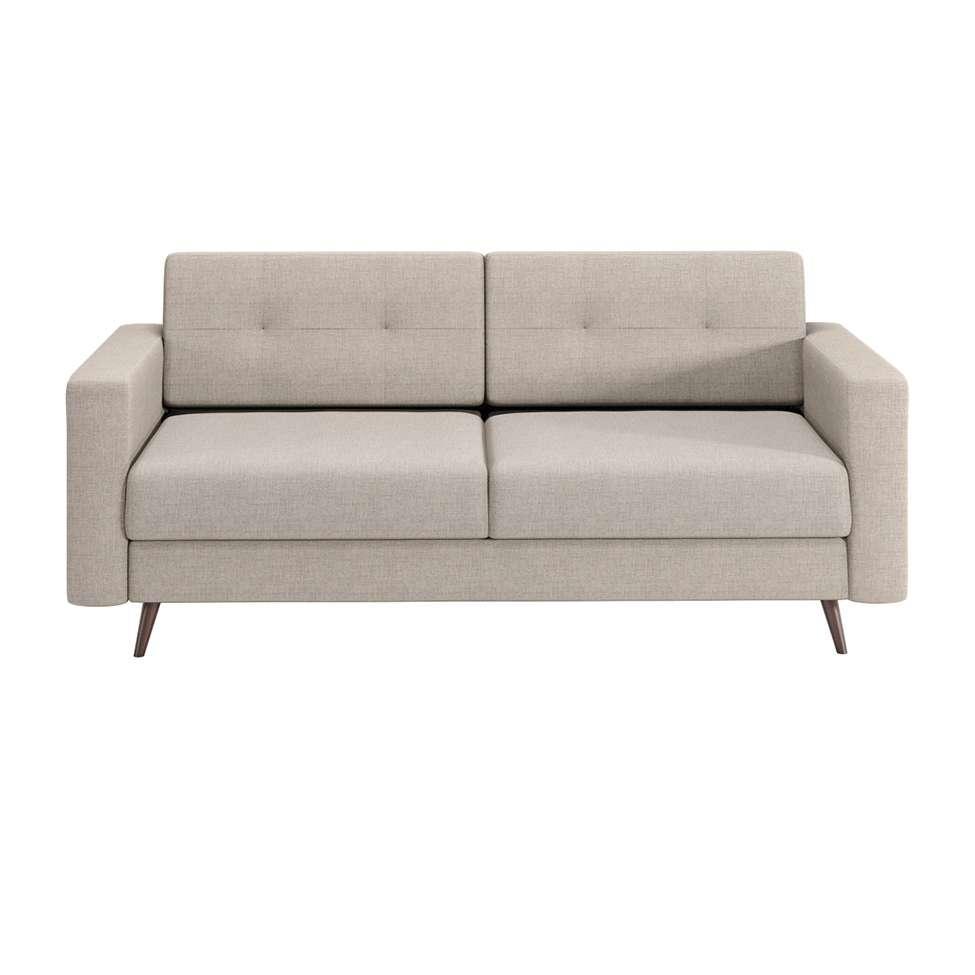 Sofá 2 Lugares Pé Palito Living Linho Cotton Cru - 5