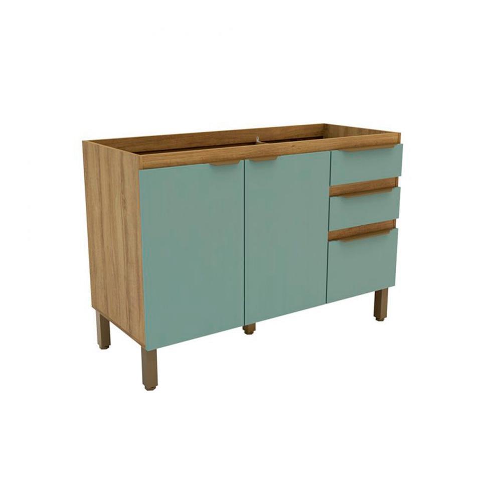 Cozinha Completa Magnólia 12 PT 3 GV Mel e Verde - 10