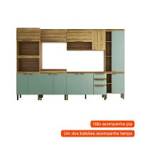 Cozinha Completa Magnólia 12 PT 3 GV Mel e Verde - 2