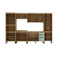 Cozinha Completa Magnólia 12 PT 3 GV Mel e Verde - 5