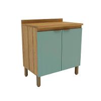 Cozinha Completa Magnólia 12 PT 3 GV Mel e Verde - 9