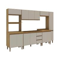 Cozinha Completa Margarida 13 PT 3 GV Mel e Arenas - 8