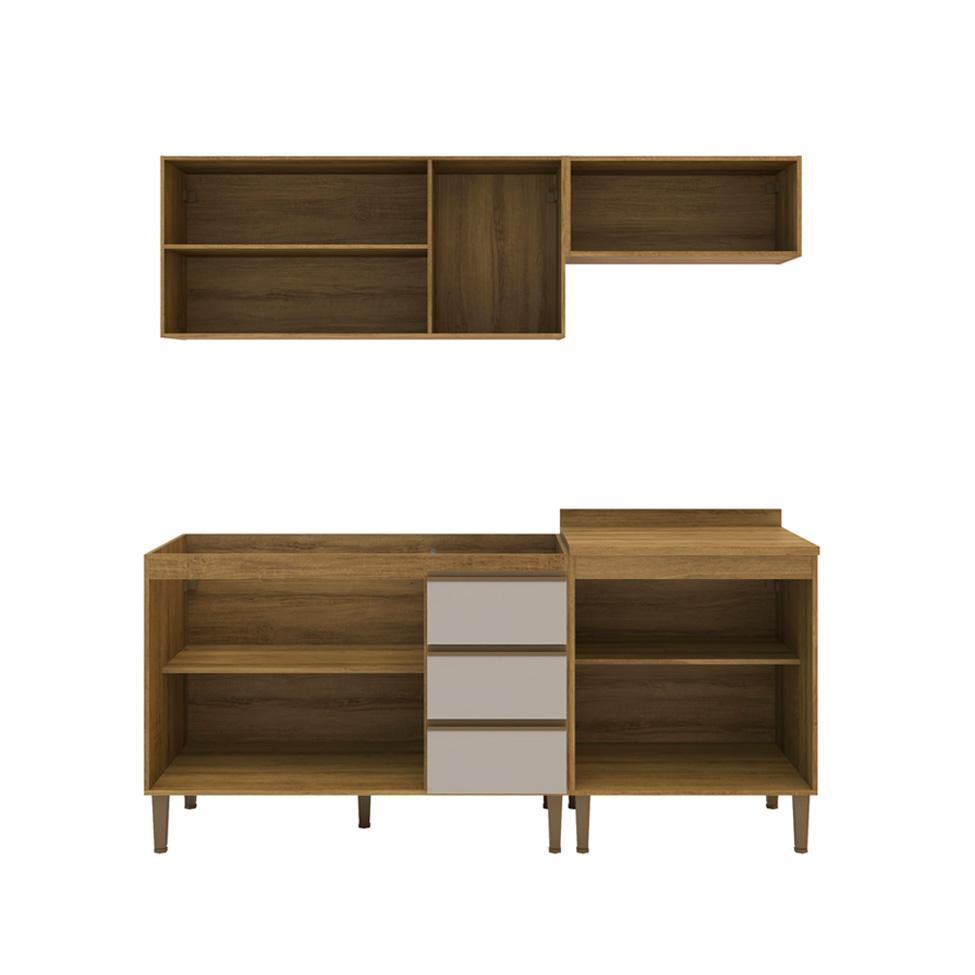 Cozinha Completa Margarida 8 PT 3 GV Mel e Arenas - 7