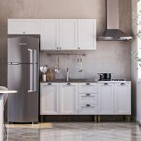 Cozinha Completa Lavanda 8 PT 3 GV Branca - 1