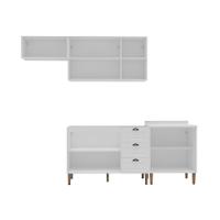 Cozinha Completa Lavanda 8 PT 3 GV Branca - 8