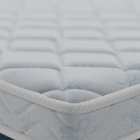 Cama Box King Londres com Colchão Molas Ensacadas (63x193x203) Marrom e Branca - 7