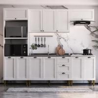 Cozinha Completa Lavanda 10 PT 3 GV Branca - 5