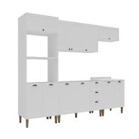 Cozinha Completa Lavanda 10 PT 3 GV Branca - 7